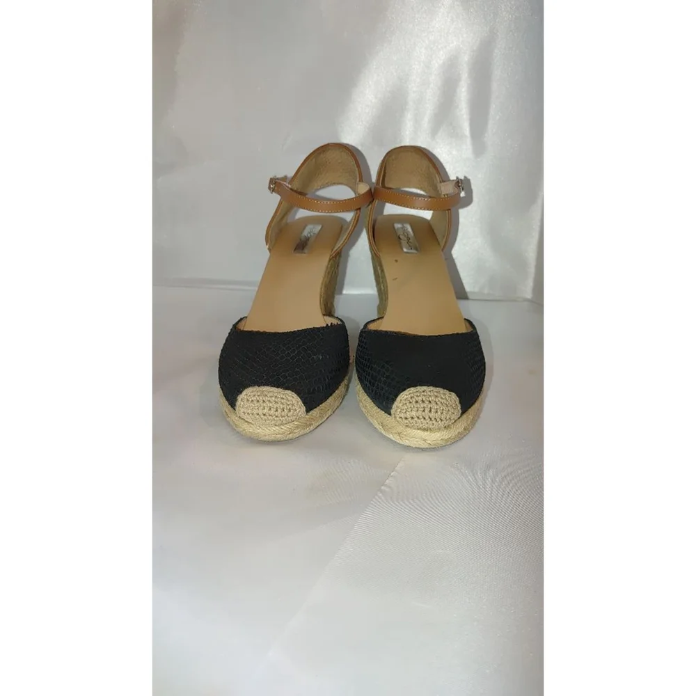 Halogen Blythe Espadrille Wedge Size 8M